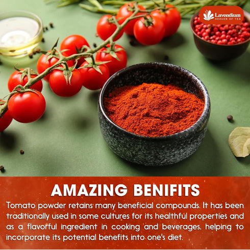 1.56 lbs (25oz) 100% Lavendium, Premium Tomato Powder Pure Dehydrated Tomato Non-GMO, Vegan, Gluten-Free, No Additives