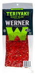 Pack 15 (5 1 Werner Beef Jerky Slab Variety of Teriyaki, Sea Salt and Pepper, & Hot and Spicy Jerky Slabs of each)