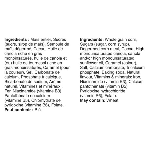 340 Nesquik GRAM CEREAL It turns the milk chocolatey so that the NESQUIK chocolate flavour can be experienced from the