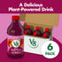 V8 100% 46 OZ (Pack 6) Beet Ginger Lemon Vegetable Juice, Naturally Flavored Vegetable Juice From Concentrate, FL