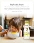 Sempio Mild Soy Sauce for Kids, Gluten-Free, for Soup (200 ml/6.76 fl oz), Made in Korea, Half the Salt