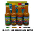 (2 2 4.9 oz 19.6 oz 4-Pack Chiletico Caribbean & Pacific Artisan Hot Sauce Combo Caribea Hot + Portea) Authentic Costa