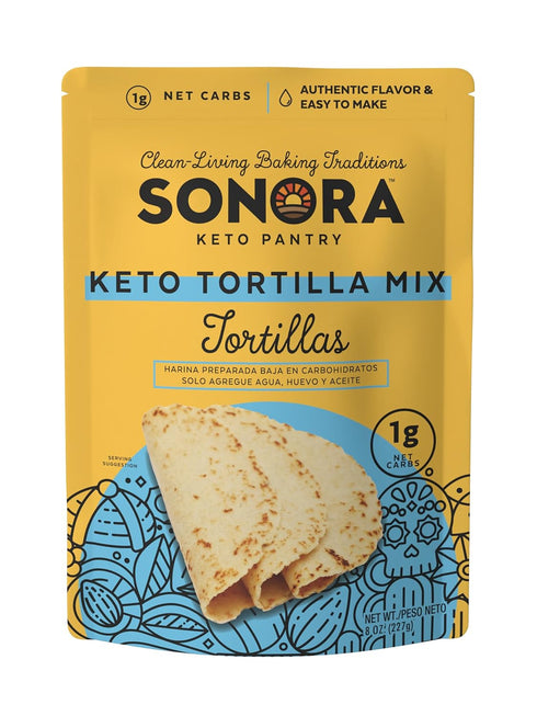 Sonora Keto Tortilla Mix | Mexican Low Carb Gluten Free | 1g