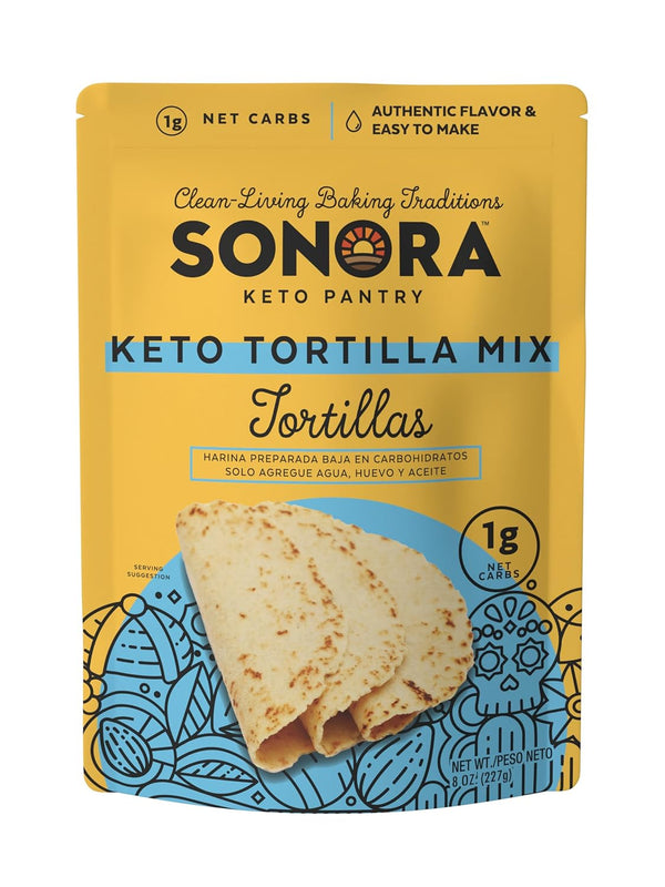 Sonora Keto Tortilla Mix | Mexican Low Carb Gluten Free | 1g