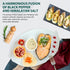 20 Oz 9.5 Oz, Set 837g (2 Set) Soeos Himalayan White Salt + Whole Black Peppercorns Coarse Grain, White Sea Salt, Black