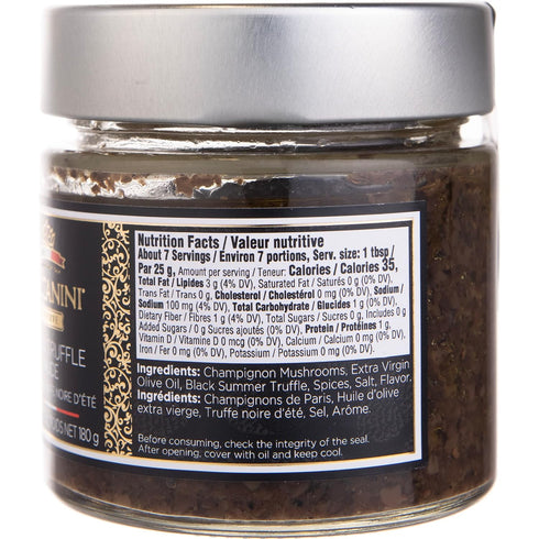 Tuscanini Reserve Black Summer Truffle Sauce, 6.35oz | Product of Italy