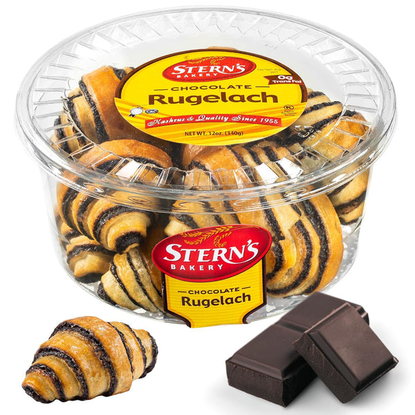 Rugelach Pastries | Chocolate Croissant | Chocolate Babka Bread | Breakfast Pastry