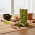 5.6oz Matcha White Chocolate Bar with Strawberry Paste, Dried Strawberries, Kataifi Crunch & Dried Rose Petals Handmade