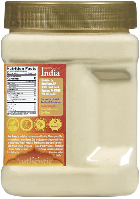 Rani Granulated Garlic, Coarse Ground Garlic, 16oz (1lb) PET Jar, All Natural, Gluten Friendly, Vegan
