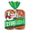 Dave's Killer Bread 21 Whole Grains & Seeds Burger Buns, Organic Hamburger