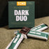 75% (10 pack) (2.1oz TCHO Dark Duo Dark Chocolate Bars | Plant Based, Organic & Fair Trade | Non GMO, Non-Dairy, Vegan