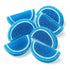 3 Gummies NY Spice Shop Blue Raspberry Fruit Slices Candy - Pound Citrus Chewy Fruit Slices Jelly Candy - Old Fashioned