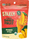 SOLELY Organic Dried Mango Strips - 2.8 oz Resealable Bags, Pack of 4, Healthy Snacks