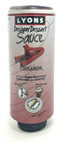 Lyons Cinnamon Designer Dessert Sauce Squeeze Bottle, 16 ounces