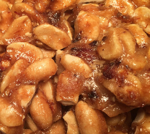 16 oz Brittle Brothers Bacon Peanut Brittle - Gift Box - Gourmet Candy