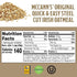 1.4 (Pack 12) McCann's Irish Oatmeal Instant Oatmeal Cup, Original, Ounce