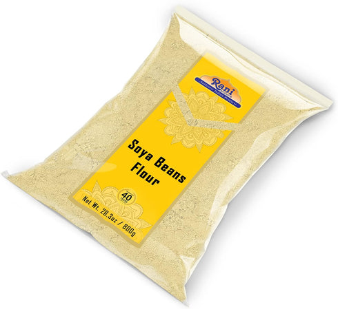 28oz (800g) Rani Soya Beans Flour (Soy flour) ~ All Natural | Vegan | Gluten Friendly | NON-GMO | Kosher | Indian