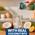 16.57 oz 6-Pack De Mi Pas Coconut Water with Pulp Natural Coconut Beverage for Year-Round Hydration, Rich in Potassium