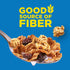 24.5 oz Kellogg's Raisin Bran Crunch Breakfast Cereal, Good Source of Fiber, Giant Size