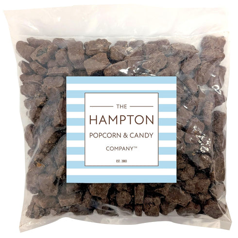 Gummy 2 Gummy Milk Chocolate Covered Bears, Pound Bulk Bag, Chocolate Candy, Bears, The Hampton Popcorn & Candy Company
