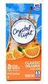 Kraft 10-Quart (Pack 2) Crystal Light Classic Orange Drink Mix, Canister
