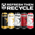 12 oz (6 Pack) Rockstar Punched Energy Drink, Fruit Punch, fl Cans