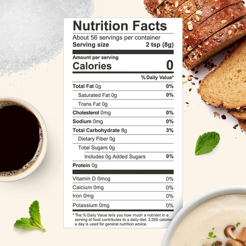 My Normal Keto Allulose, 16 oz Powdered Sweetener, Non-GMO, Gluten-Free, Zero Calorie Substitute