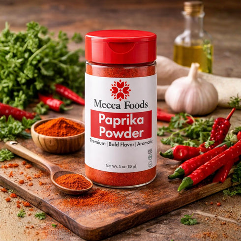 3 Oz 100% Packed, Premium Paprika Powder, Bottle Pure Ground Paprika, Rich Color & Bold Flavor, Non-GMO, Freshly