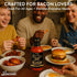 Baconic 12oz Bacon Infused Hot Sauce with Real Bacon Bits - Spicy, Zero Sugar, Keto-Friendly, No Seed Oils - Bold