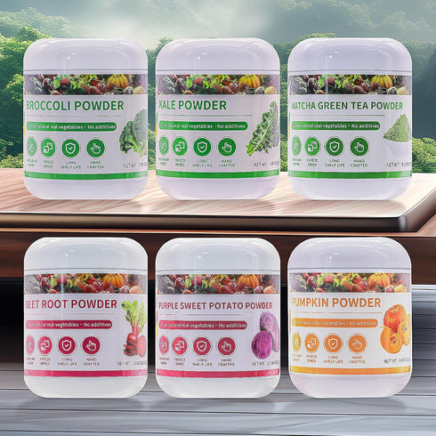 GaoGaoFen Powder,7.05oz/200g, Kale Natural Fresh Vegetable Powder,Green Superfood for Kale Drink,Cooking Salad