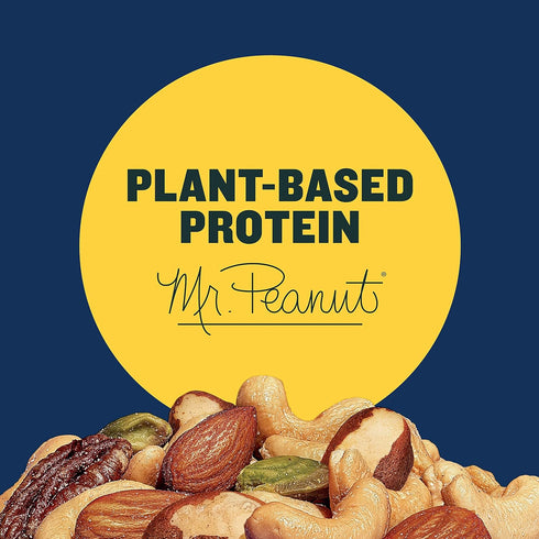 15.25oz (Pack 2) PLANTERS Deluxe Mixed Nuts - Roasted Cashews, Almonds, Brazil Nuts, Pistachios, and Pecans