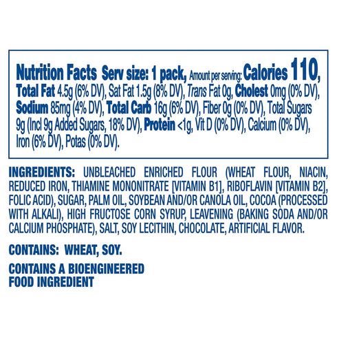 20 Packs (2 Pack) OREO Chocolate Sandwich Cookies, Snack Cookies Per