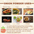 4 oz. SPICY ORGANIC Onion Powder Certified USDA Organic - Non-GMO - White Onion Powder Seasoning for Dressings, Dips