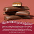 (8 Count ChocZero Milk Chocolate Caramel & Shortbread Candy Bars No Added Sugar, High Fiber, Gluten Free, Keto Friendly