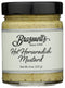 Braswells, Mustard Hot Horseradish, 9 Ounce