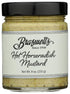 Braswells, Mustard Hot Horseradish, 9 Ounce