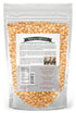 4 LB Jiva Organic Raw Chickpeas (Whole Garbanzo Beans) Large Bag - Gluten Free, Non GMO, Vegan