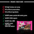 4 Dave's Killer Bread Cocoa Brownie Blitz Organic Snack Bars, Individually Wrapped Snack Bars