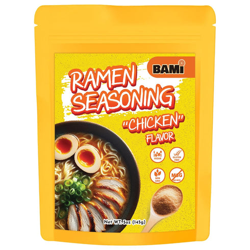 Ramen Seasoning Powder (Chicken Flavor 48 Serving) Gluten Free Ramen Low Sodium