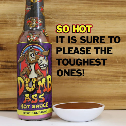 Spicy Habanero Hot Sauce - Dumb Ass Flavor