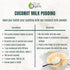 1 Lb True Organic Coconut Milk Powder, | USDA & Kosher | Plant-Based Creamer for Coffee, Tea & Smoothies | Non-GMO