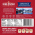 3.75-Ounce (Pack 12), King Oscar Premium Sardines in Extra Virgin Olive Oil with White Wine Vinegar & Capers, Cans