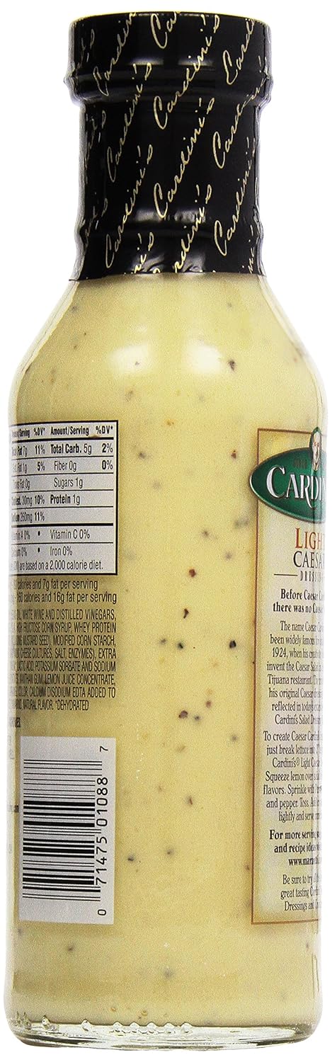 12 oz Cardini's Lite Caesar Dressing