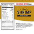 6 oz 22g Bumble Bee Prime Tiny Shrimp, Can - Wild Caught Canned Shrimp with Protein - Peeled and Deveined Ready to Eat