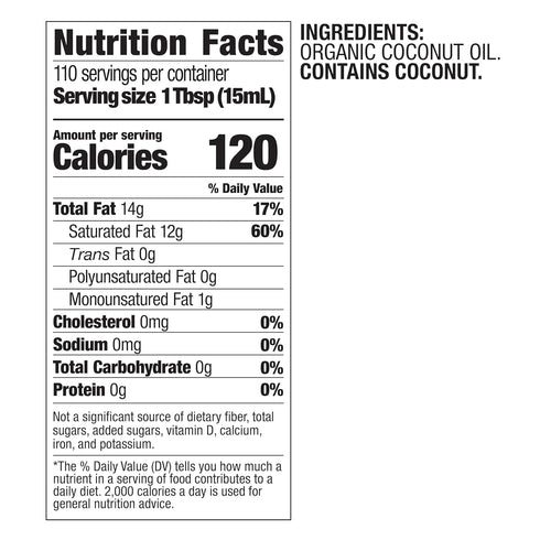 56 Oz BetterBody Foods Organic Unrefined Coconut Oil - Hair & Skin Moisturizer, Baking & Cooking Oil - Light Aroma