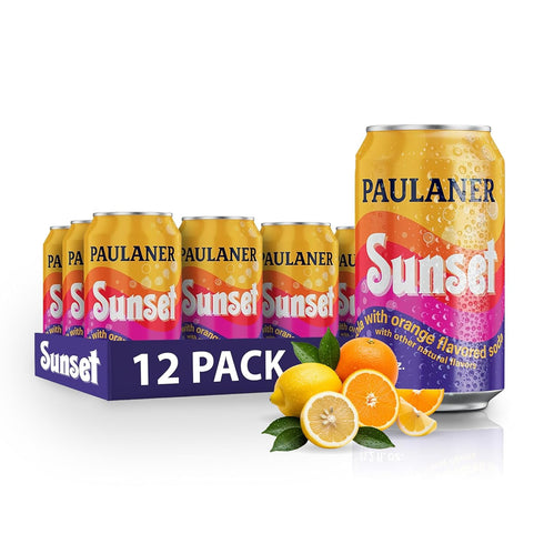 Paulaner Sunset Classic Orange Cola Soda Soft Drink | Fruity European Natural