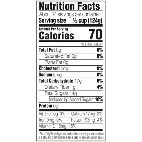 100% 15 oz (Pack 4) Del Monte Yellow Cling Sliced Canned Peaches in Juice, Cans