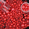 Sprinkles for Cake Decorating, 4.6oz Red Pearl Sprinkles Mix for Ice Cream,