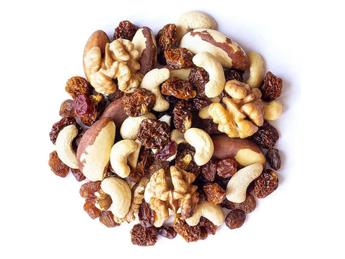8 Food to Live Organic Energy Trail Mix, Ounces Non-GMO and Raw Nuts and Berries including Cashews, Golden Berries