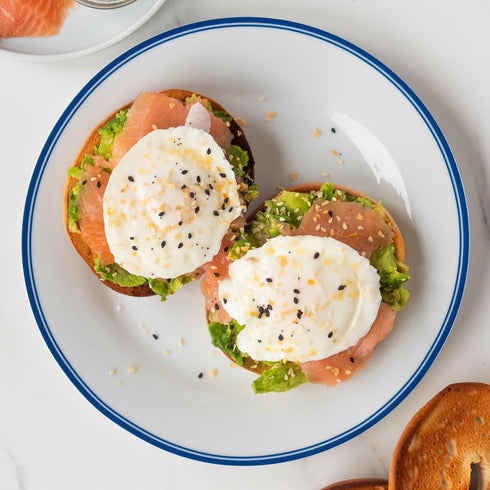 2 Packs (12 Toufayan Whole Wheat Plain PreSliced Bagels Vegan, Kosher, Bagels Total), Soft Texture, Great for Breakfast